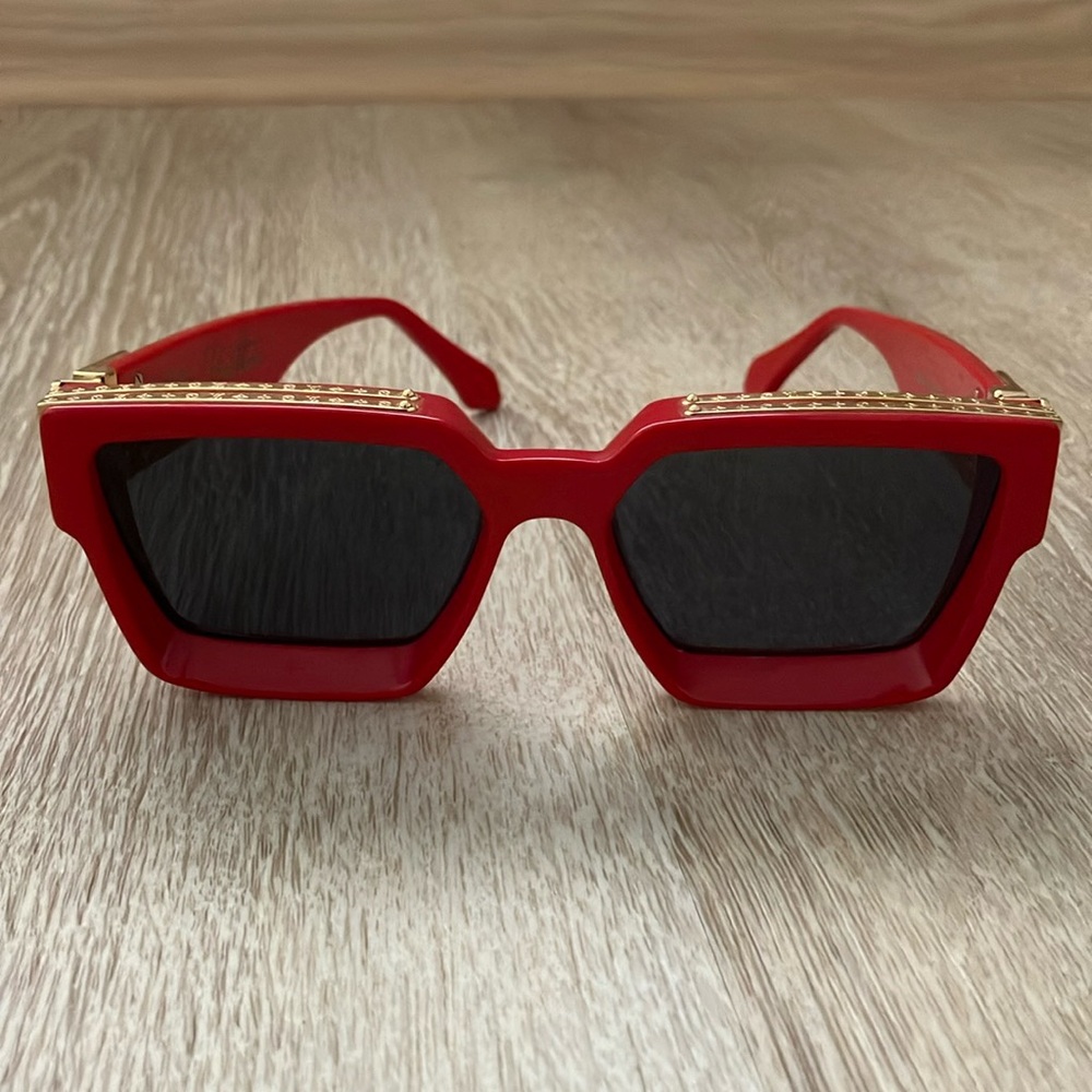 Louis Vuitton Red 1.1 Millionaires Sunglasses